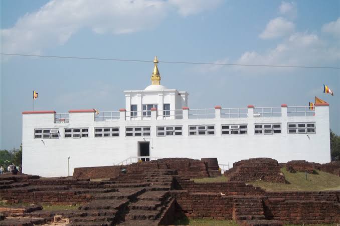 Maya Devi Temple in Lumbini, Nepal — birthplace of the Buddha