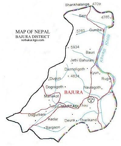 बाजुरा जिल्लाको दृश्य