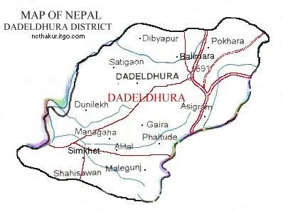 Scenery of Dadeldhura District, Nepal