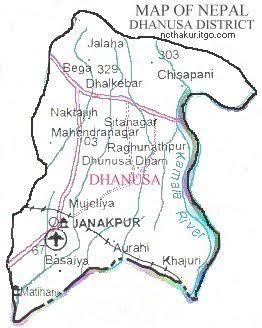 धनुषा जिल्लाको दृश्य