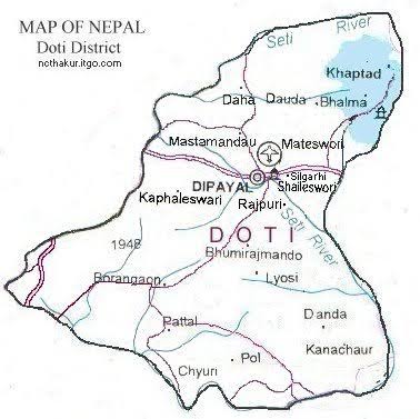 डोटी जिल्लाको दृश्य