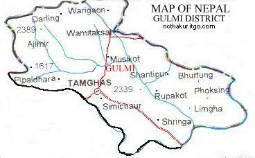 गुल्मी जिल्लाको दृश्य