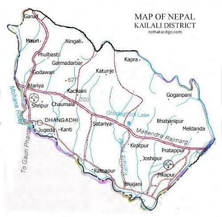 Scenery of Kailali District, Nepal