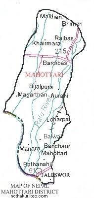 महोत्तरी जिल्लाको दृश्य