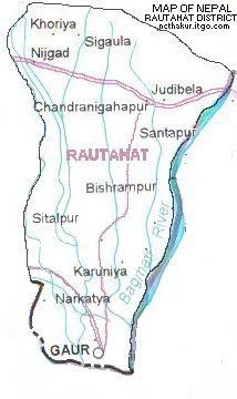 Scenery of Rautahat District, Nepal