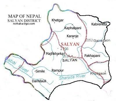 सल्यान जिल्लाको दृश्य