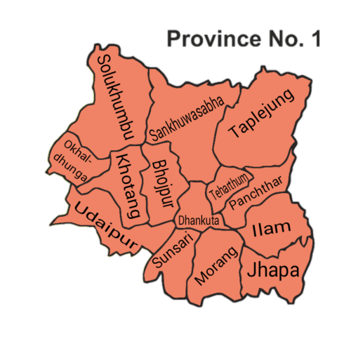 Scenery of Koshi Province, Nepal